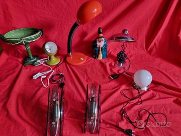 arredo modernariato , Lampade da tavolo ecc