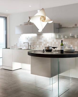 LAMPADARIO a Sospensione bianco design moderno Led