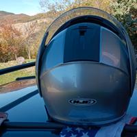 casco integrale guanti 