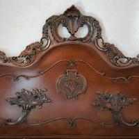 Letto in stile barocco-legno-massello