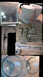 Serie Sanitari / Saliscendi/ Miscelatori/Ciotole