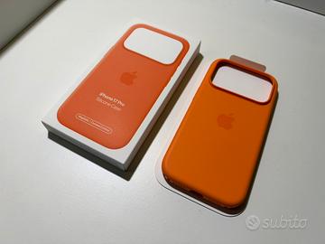 Cover Silicone Arancione per Apple iPhone 17 Pro