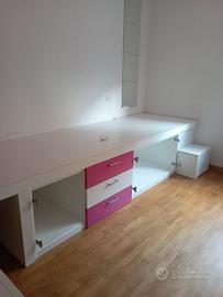 cameretta ragazza soppalcata 