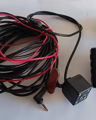Dashcam fronte + retro per auto 1080p sensore Sony
