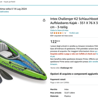 Kayak - Intex Challenger K2