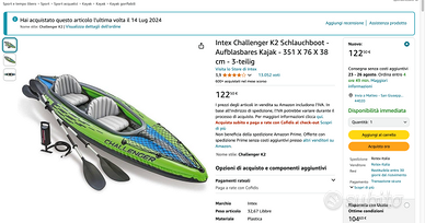 Kayak - Intex Challenger K2