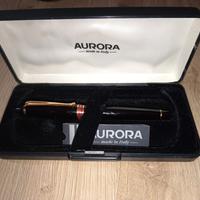 Aurora Ipsilon Deluxe penna stilografica oro 14K M