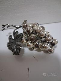 Grappolo d'uva In Argento 800 fatto a mano