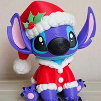 Stitch versione natalizia