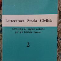 letteratura-storia-cività antologia di pagine crit