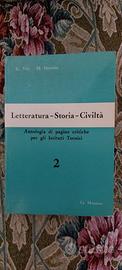 letteratura-storia-cività antologia di pagine crit