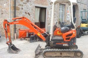 Miniescavatore usato KUBOTA U15.3