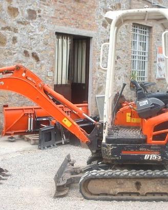 Miniescavatore usato KUBOTA U15.3