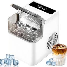 MACCHINA DEL GHIACCIO PROFESSIONALE DA 200W 12KG