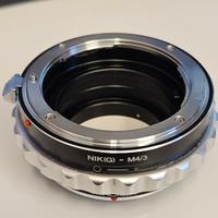Anello adattatore corpo M4/3 a Obiettivi Nikon
