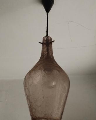 Lampadario in vetro 