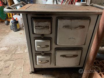 stufa/cucina economica a legna Super Blanka