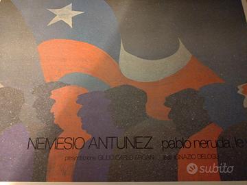 Pablo Neruda,le vite. 7tavole Nemesio Antunez 1983