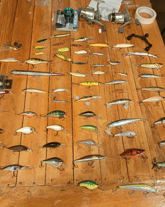 lotto misto pesca spinning 