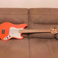 FENDER Squier Sonic Bronco Bass Taithan Coral