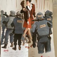 Poster calendario 2016 Linus