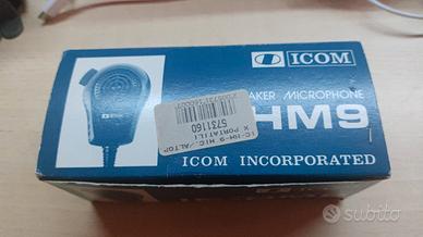 ICOM IC-HM9 microfono altoparlante  vintage nuovo