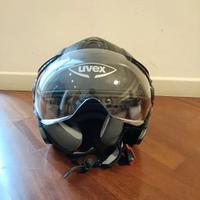 Casco moto Uvex 