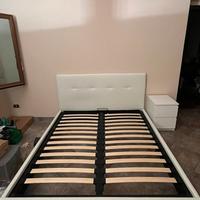 Letto matrimoniale con contenitore