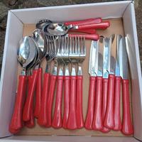 Servito posate acciaio inox Abert