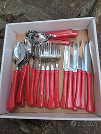 Servito posate acciaio inox Abert