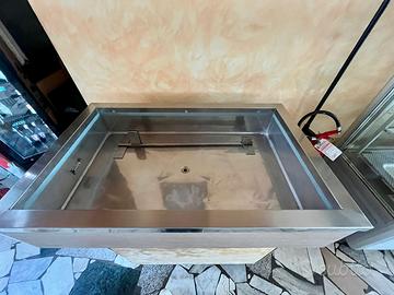 Vasca espositiva da incasso refrigerata