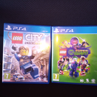 Lego DC supervillains e Lego City Undercover ps4