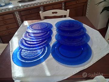 Sottopiatti blu