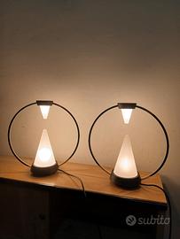 Coppia lampade da tavolo Conaria,anni 80. Vintage
