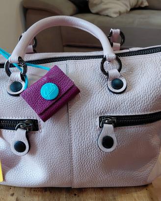 Borsa i rosa cipria Gabs-nuova con cartellino