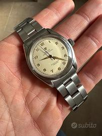 Rolex 6084 34mm semi bubbleback orologio originale