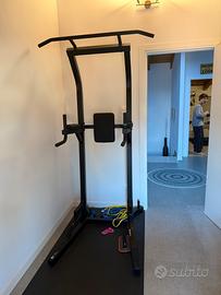 Palestra completa nuova,panca, cyclette e access