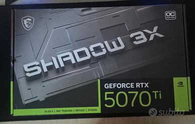 MSI GeForce RTX 5070 Ti 16G Shadow 3x OC