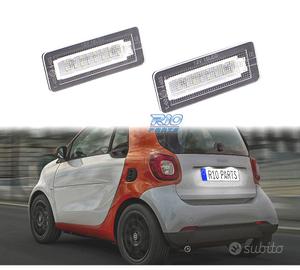 LUCI TARGA A LED PER SMART FORTWO