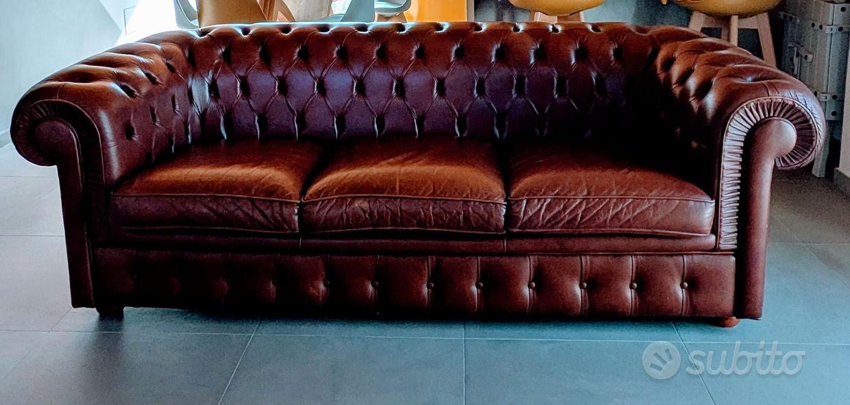 Vendo Divano Chesterfield Cerco Divani In Pelle Usati Divano
