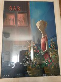 quadro di Eliano Fantuzzi 50x 70 con certificazion