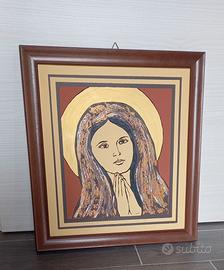 Quadro Madonna. Versione essenziale/moderna