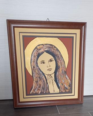 Quadro Madonna. Versione essenziale/moderna