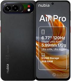 Nubia Air Pro 8 Gb Ram - 512 Rom - Originale