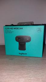 Logitech C270 Webcam HD, 720p/30fps, 