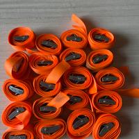 Cinghie ancoraggio arancione 20 pezzi
