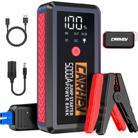 Avviamento Auto, 5000A Avviatore Batteria Auto (Fi
