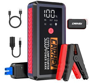 Avviamento Auto, 5000A Avviatore Batteria Auto (Fi