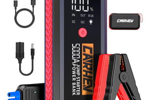 Avviamento Auto, 5000A Avviatore Batteria Auto (Fi