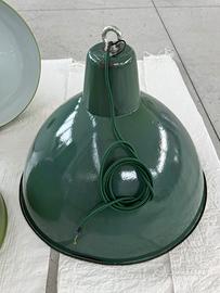 Lampada smaltata industriale